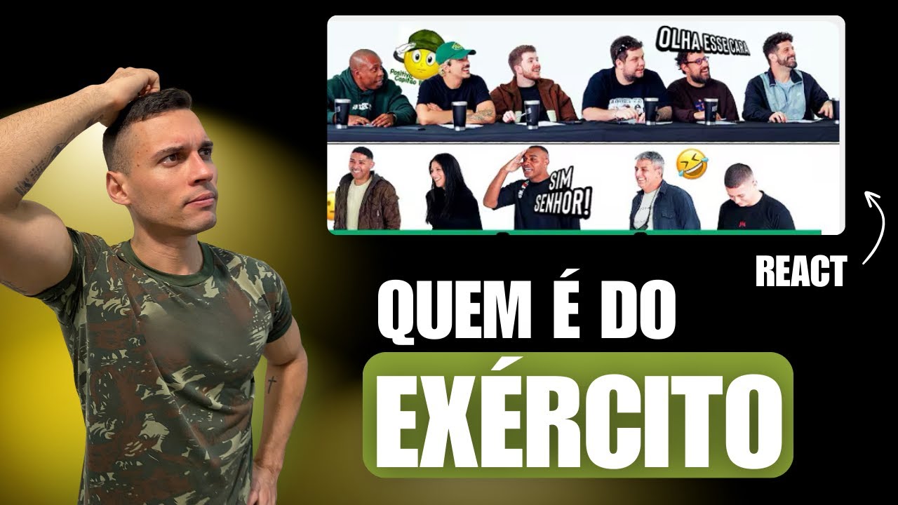 SARGENTO REAGE: QUEM É DO EXÉRCITO? 