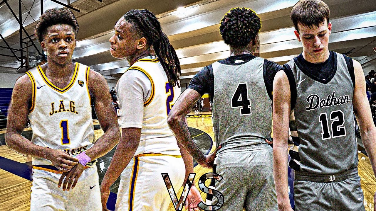 Jag vs Dothan Basketball 7A Intense Showdown 