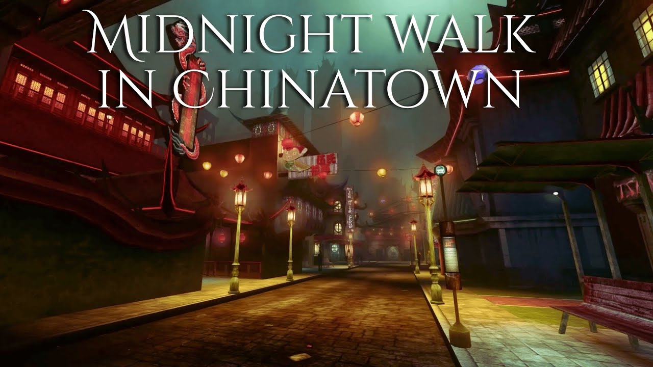 A Night in Chinatown | Vampire Ambience & Exploration