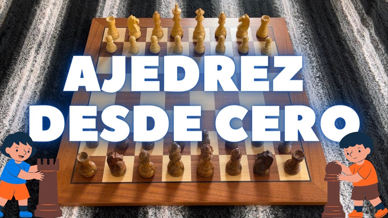 Aprende a jugar al AJEDREZ desde cero! 🤩♟️