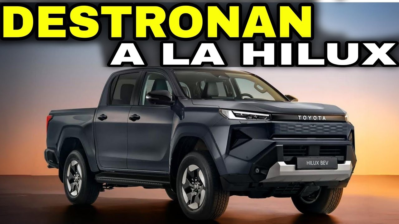 Estas 3 PICKUPS humillan a la Hilux (y casi nadie las está mirando)