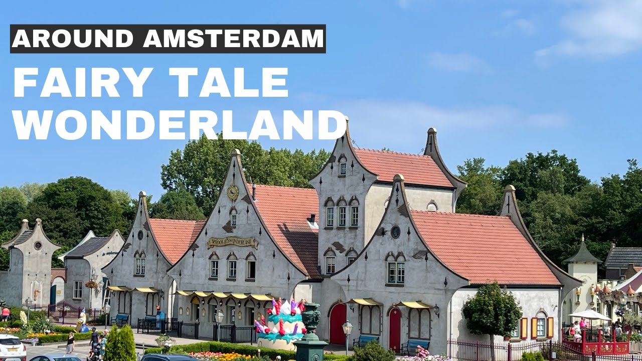 AROUND AMSTERDAM, NETHERLANDS. FAIRY TALE WONDERLAND - SPROOKJESWONDERLAND.