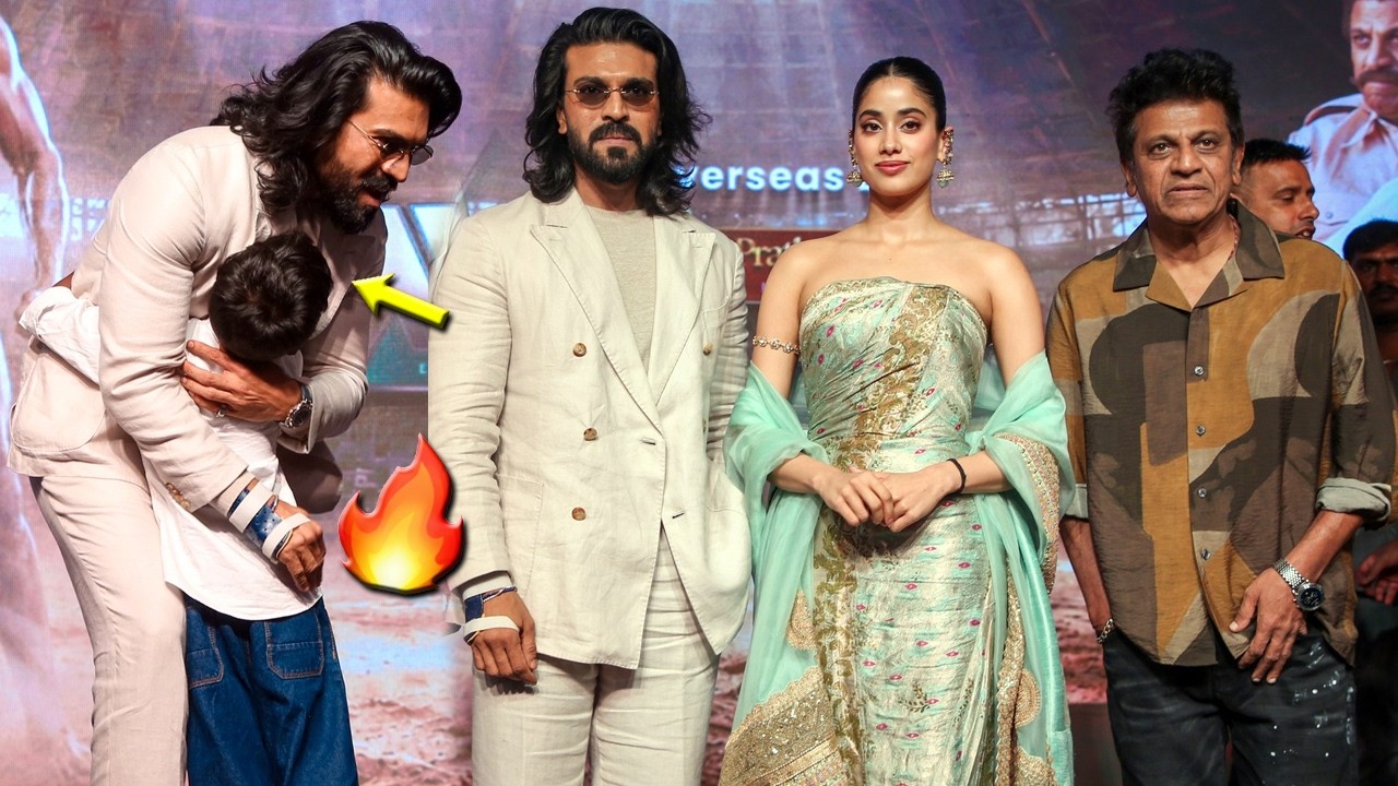 PEDDI Bangalore Full Press Meet Video | Ram Charan | Buchi Babu Sana | Janhvi Kapoor |Shiva Rajkumar