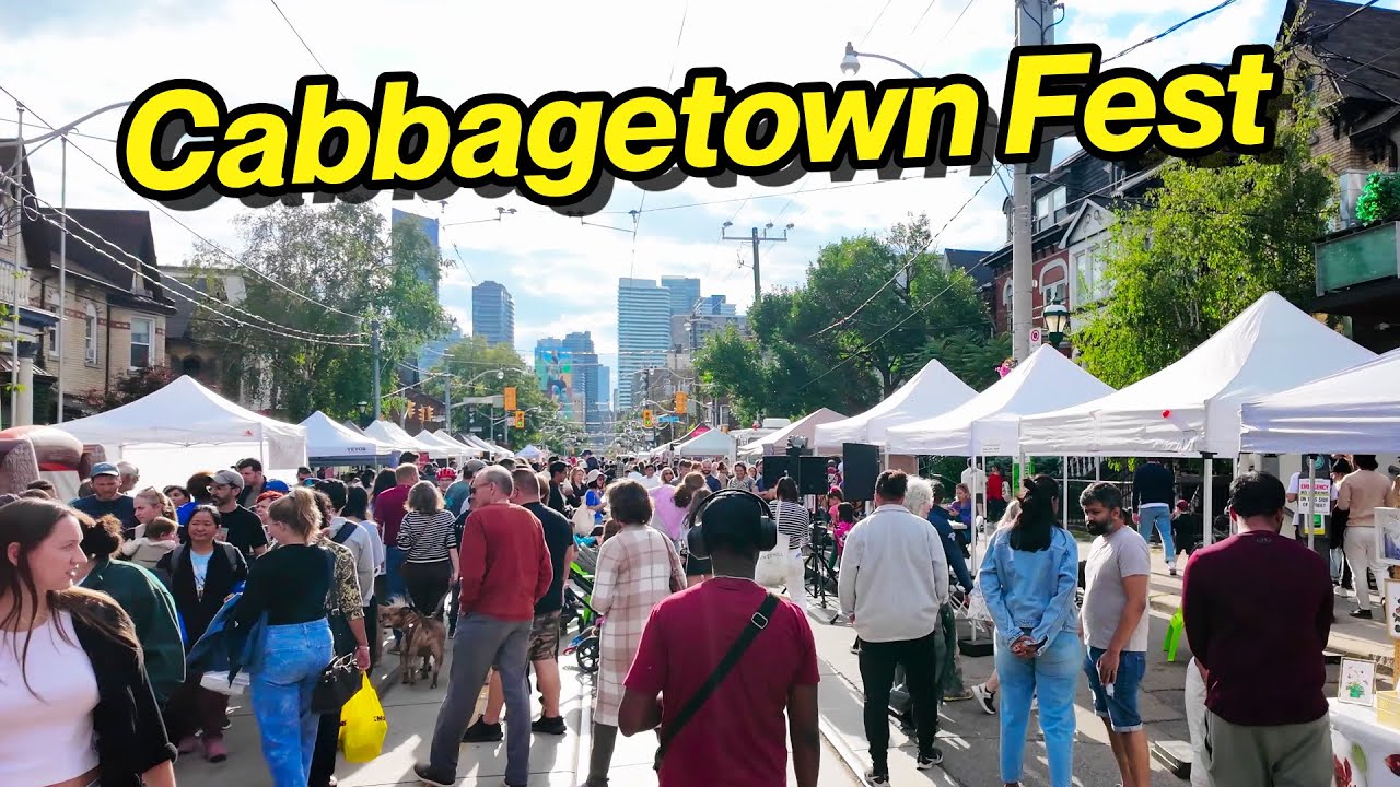Toronto's Oldest Street Festival | Cabbagetown Walk (Sept 2025)