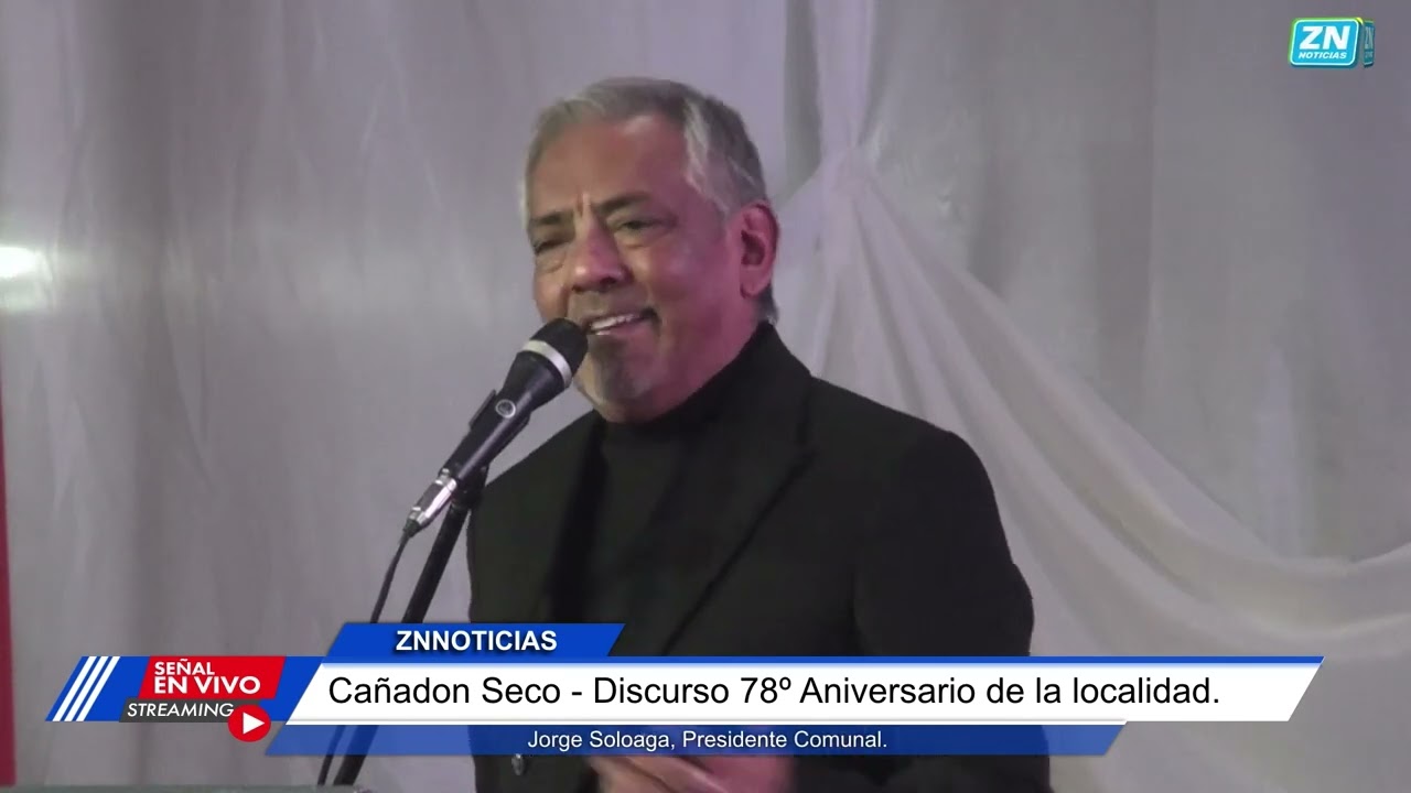 DISCURSO COMPLETO DEL PRESIDENTE COMUNAL JORGE MARCELO SOLOAGA EN EL 78&ordm; ANIVERSARIO