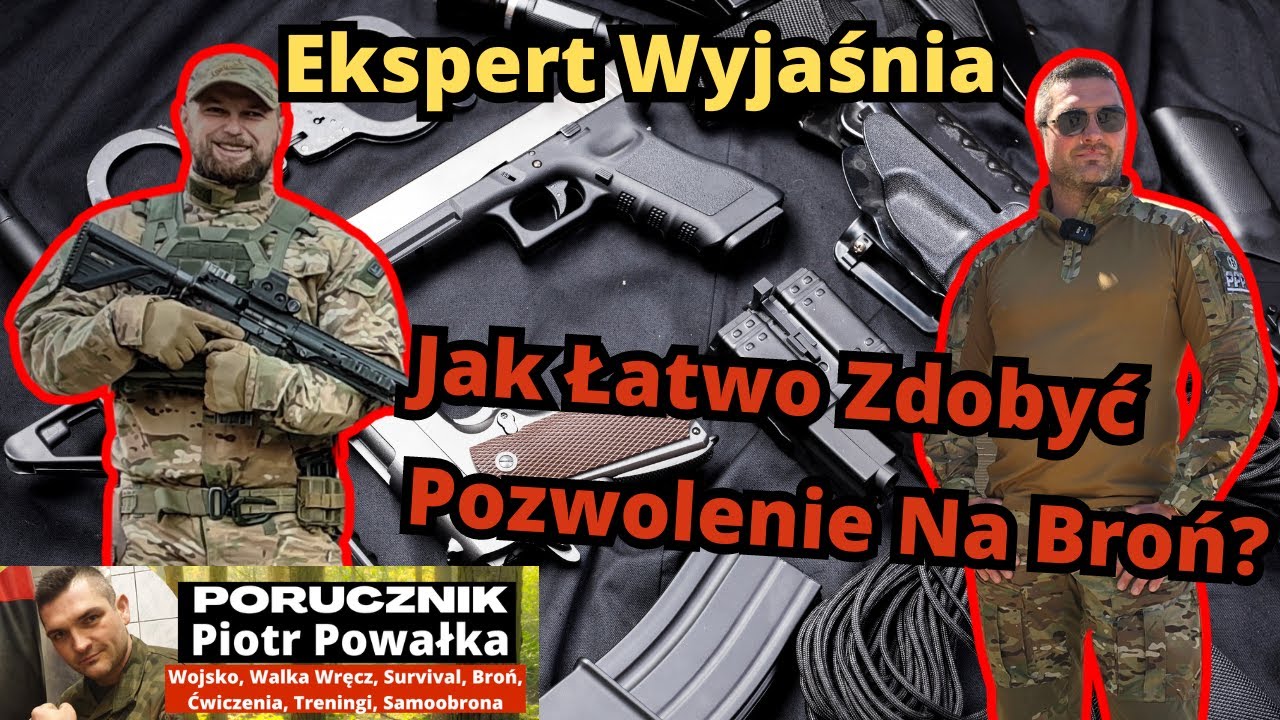 Pozwolenie Na Broń Bez Egzaminu, Bez Badań. Dla Mundurowych za 242 zł!!! Jak szybko zdobyć?