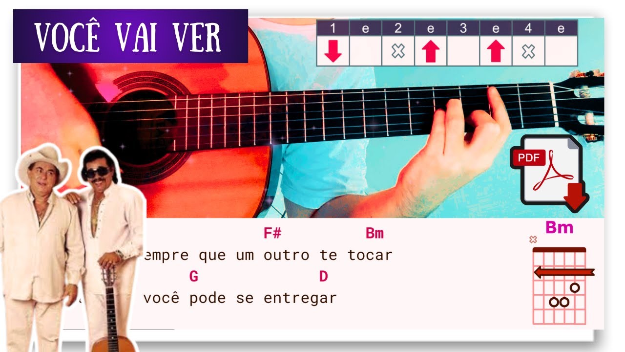 Você Vai Ver (Milionário e José Rico) Veja Como Tocar No Violão (Cifra Gratis) | Zé Cifras