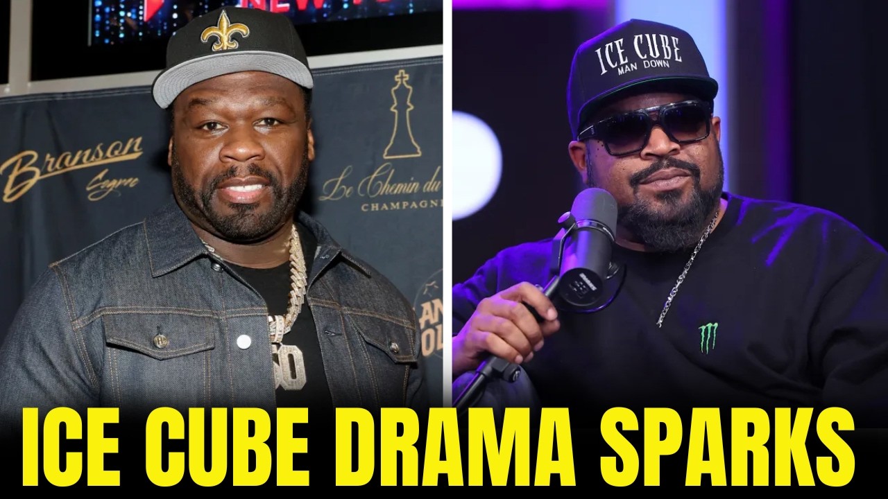 50 Cent Responds to Ice Cube Drama, Aries Spears Claps Back in Heated Exchange!