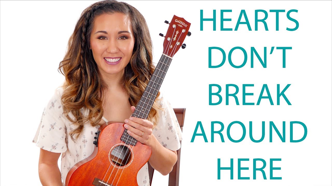 Hearts Don't Break Around Here - Ed Sheeran Ukulele Tutorial with Play Along