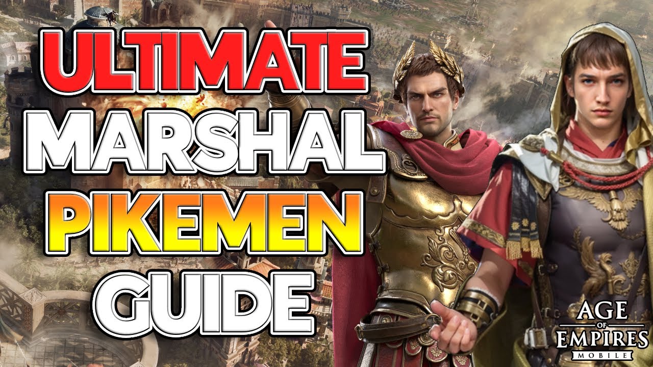 Ultimate Guide to MARSHAL PIKEMEN! Skills, Signet Rings & Gems! | Age of Empires Mobile