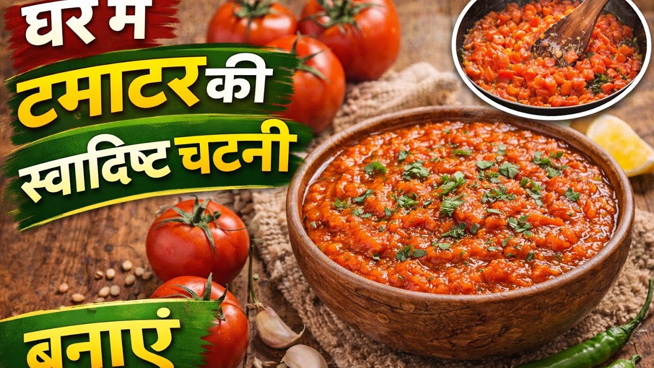 टमाटर की चटनी कैसे बनाएं 