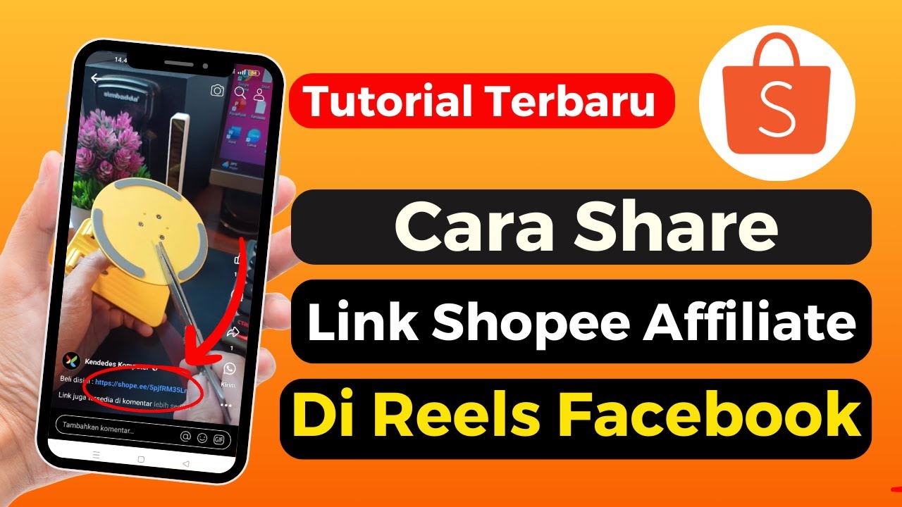 Cara Share Link Shopee Affiliate Di Facebook Reels 2024