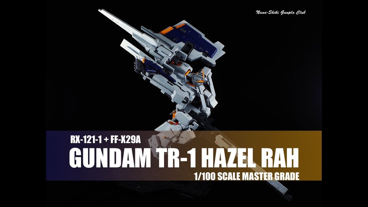 七式ガンプラ部 1/100ヘイズルラー改修全塗装製作～1/100ヘイズルラーへの道・完結編～：1/100HAZEL RAH BUILDING(ENG SUB)