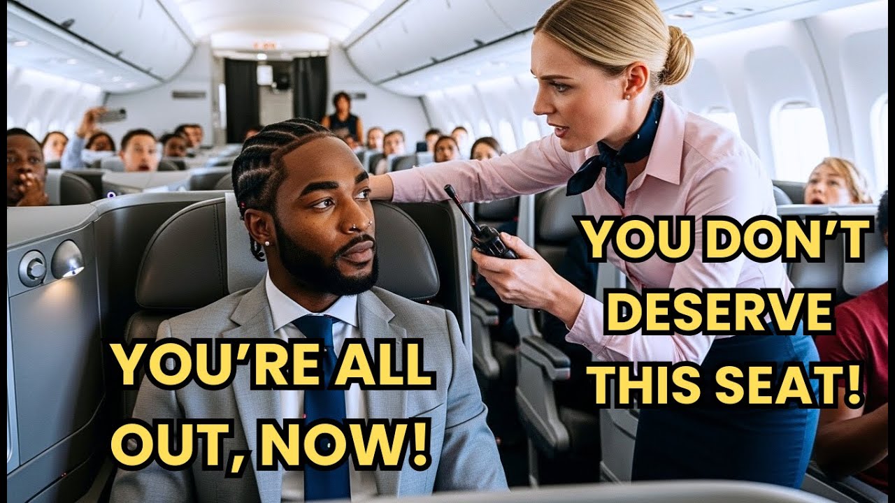 Black CEO Denied First Class Seat — 13 Minutes Later, He Grounds the Entire Plane