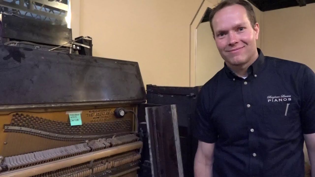 BEFORE RESTORATION! 1928 Stroud Upright #87215