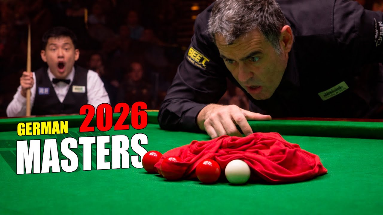 It was so spectacular that everyone watched in silence! Ronnie O'Sullivan | German Masters 2026