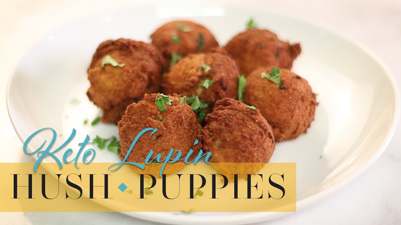 Lupin Hush Puppies (1.5G NET CARBS EACH!)