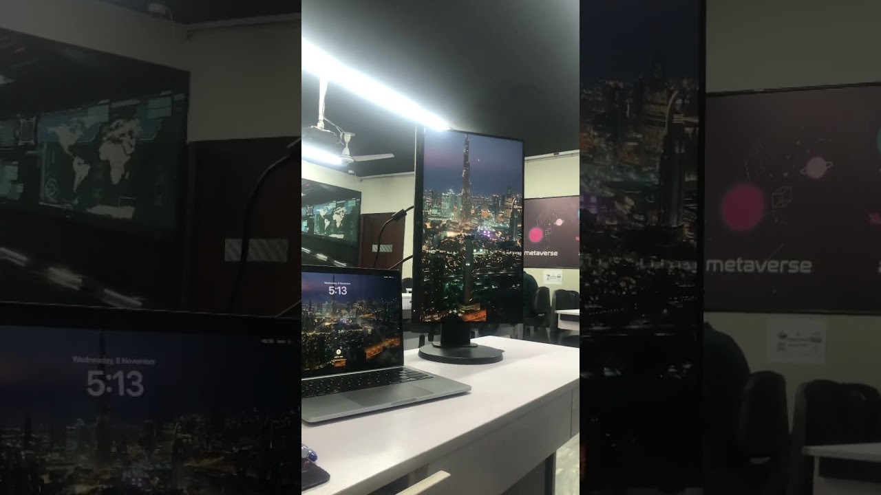 Immersive Metaverse Vibes: Exploring AR in Dubai | Macbook Setup Reveal 