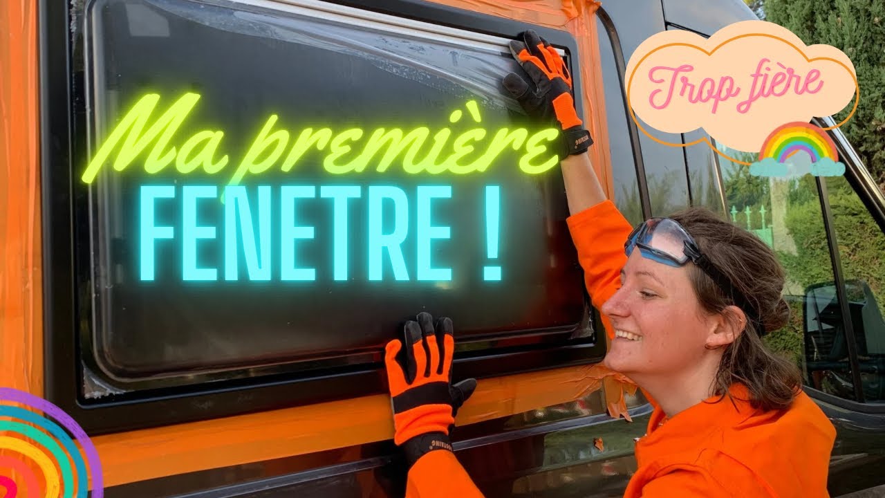 Je pose ma 1ère fenêtre : une baie projetable Carbest ! 💥