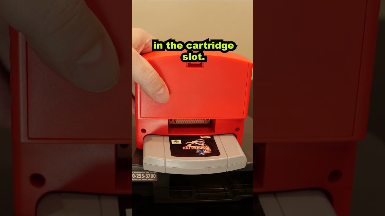 Вы, вероятно, НИКОГДА не видели такой картридж для Nintendo 64.