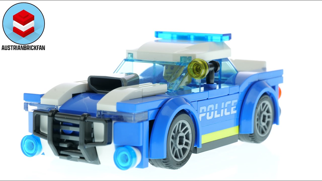LEGO City 60312 Police Car - LEGO Speed Build Review