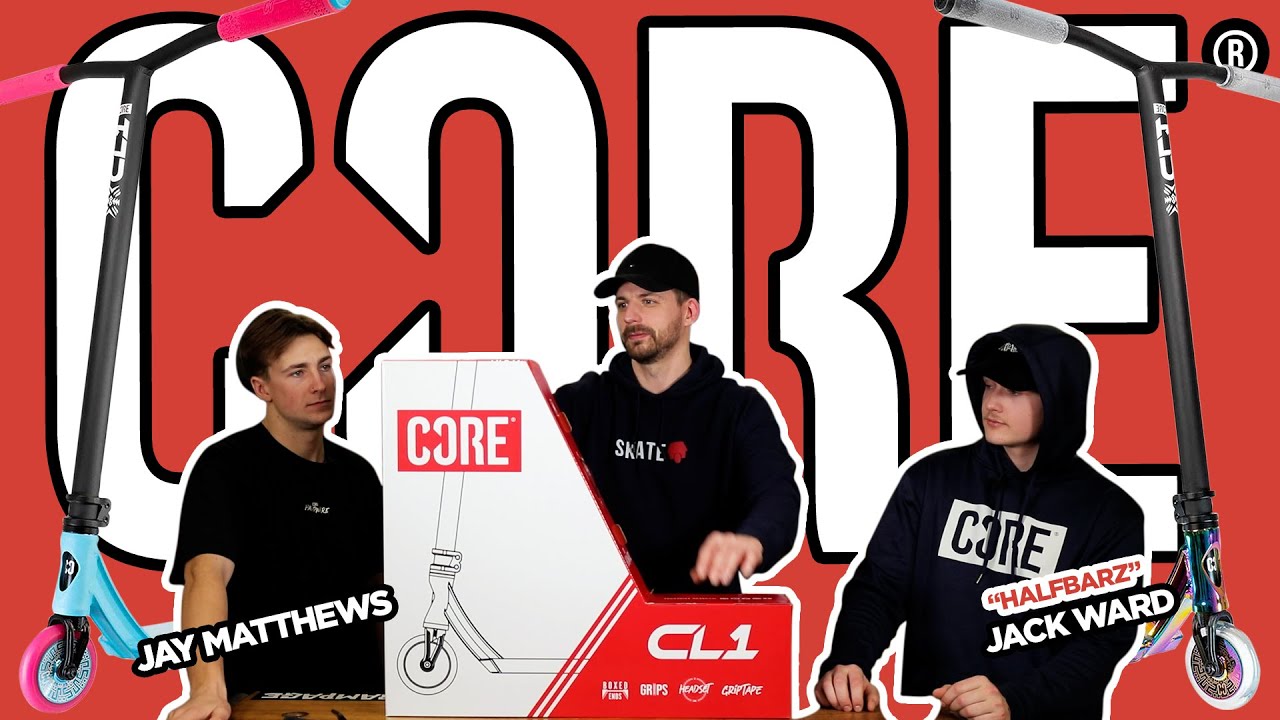 Распаковка трюкового самоката CORE CL1 Complete — SkateHut