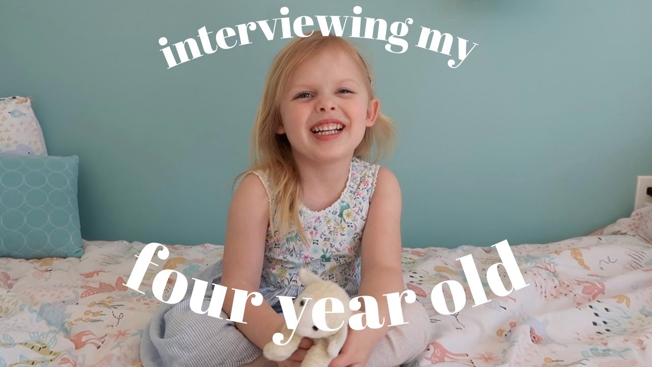 Adorable Interview With My FOUR Year Old Daughter! | (birthday edition)