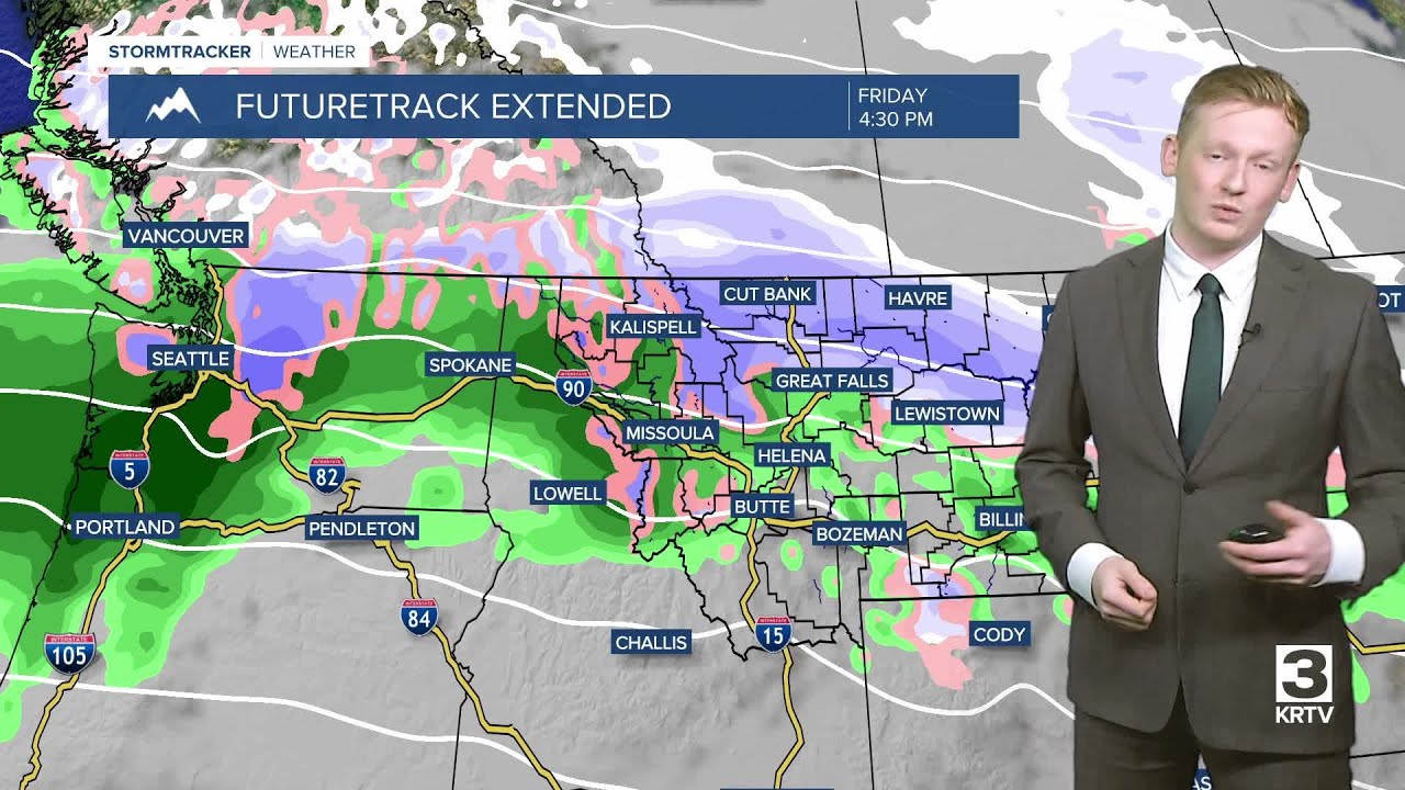 More wind for your Monday with rain, snow and high winds in the week ahead- Monday, March 9