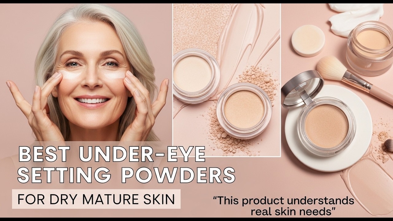 ✅ TOP 5 Best Under Eye Setting Powder For Dry Mature Skins