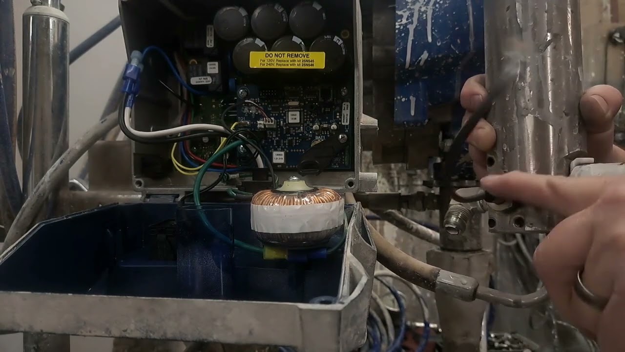 Transducer replacement Graco