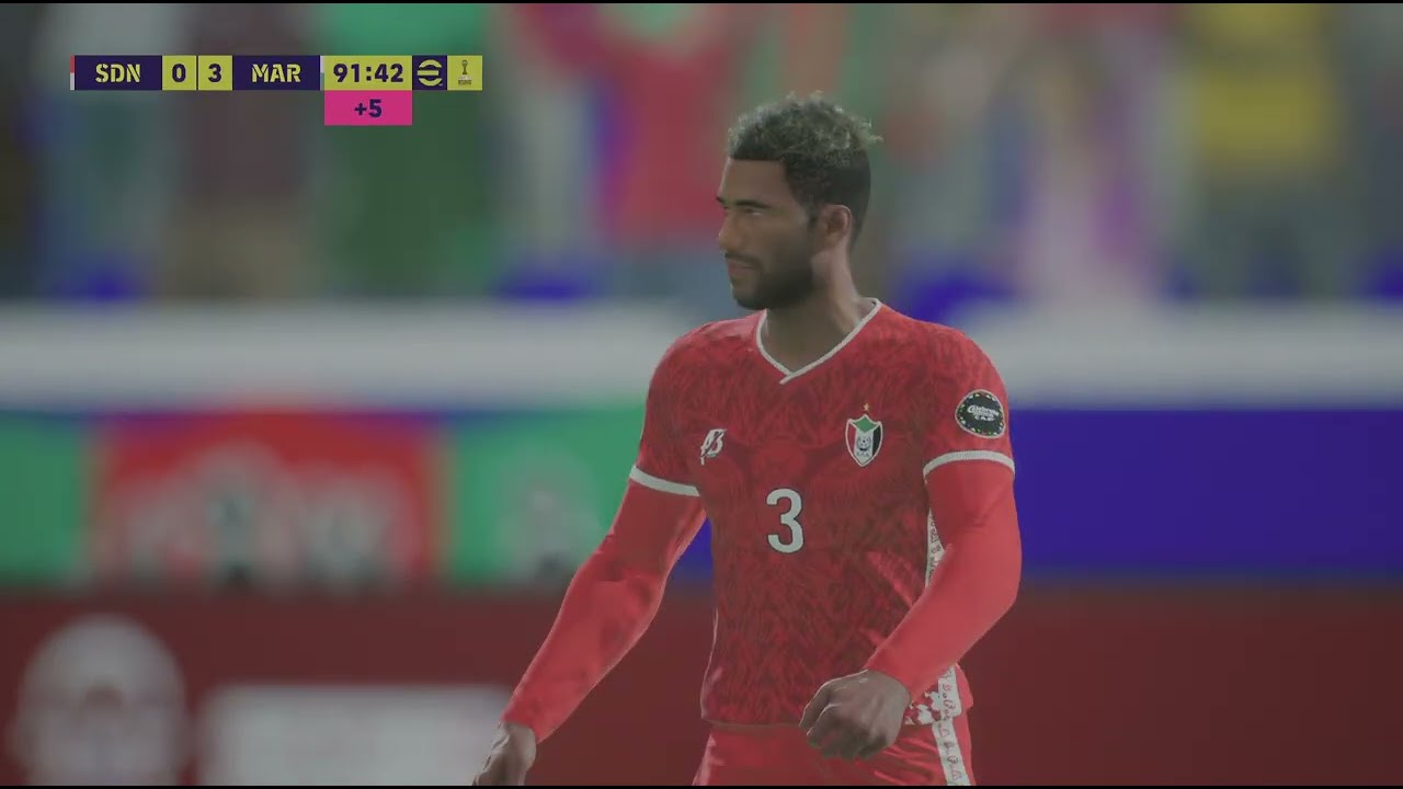 PES AFCON 2026 : Achtelfinale 5 : Sudan - Marokko
