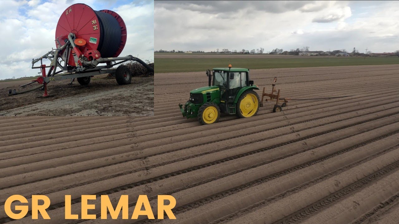 🔥Rozciąganie deszczowni 2022🔥John Deere 6230🔥Nocne lanie wody🔥Vixa🔥Oporowo🔥
