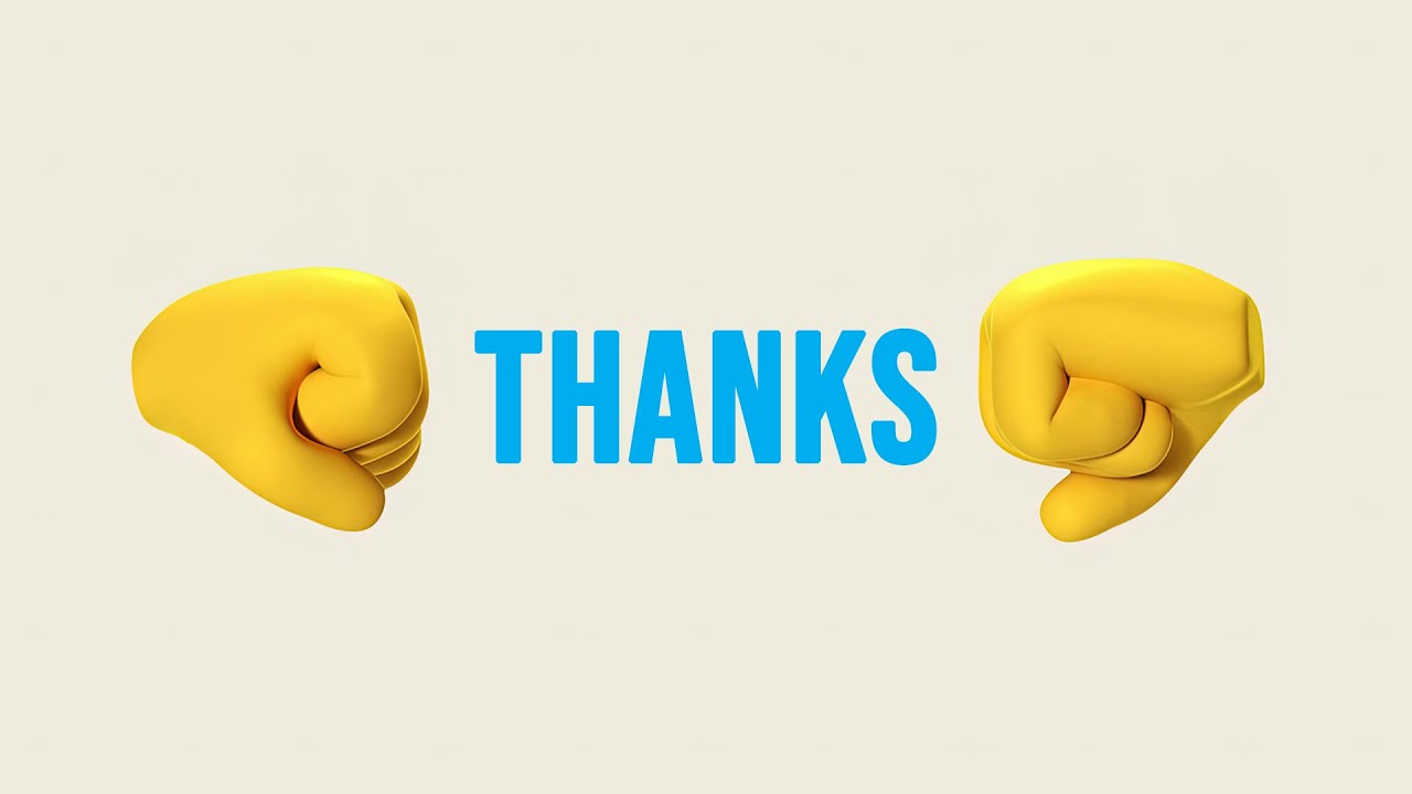 Thanks (Standalone Message)