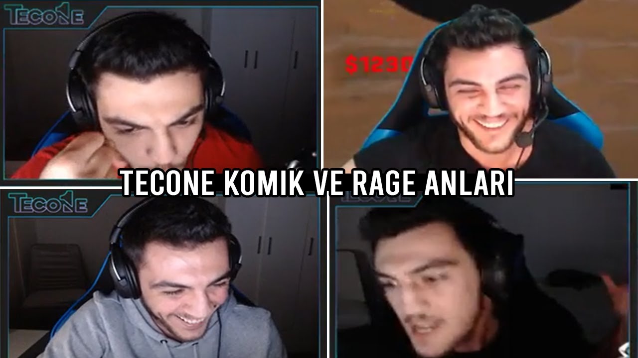 tecoNe Yayınlarından Gelmiş Geçmiş En Komik ve En İyi Rage Anları!
