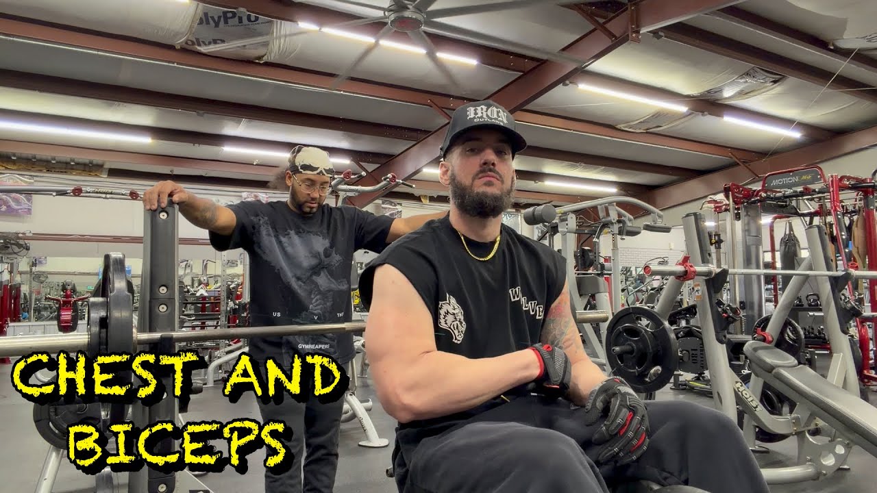 I GOT 5 ON IT | Chest And Biceps | Gym Vlog #16