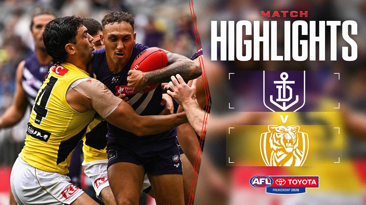 Fremantle v RIchmond Highlights | Round 3, 2026 | AFL