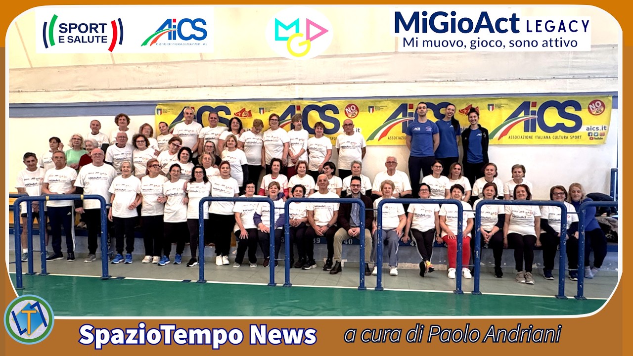 SPAZIOTEMPO a cura di P.Andriani Squinzano, sport e socialità per la terza età: “Mi.Gio.Act Legacy”