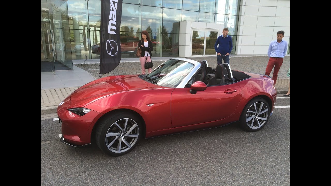Test drive Miata/MX-5 ND 2.0 Sport @ Mazda Belgium (4K Video)