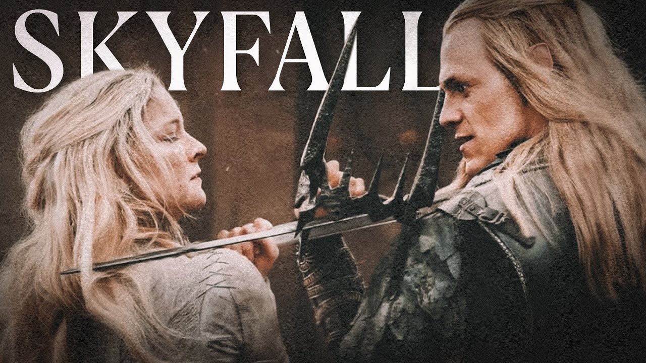 Galadriel & Sauron | all story | Skyfall - Rings of Power - Galadriel & Halbrand + [2×08]