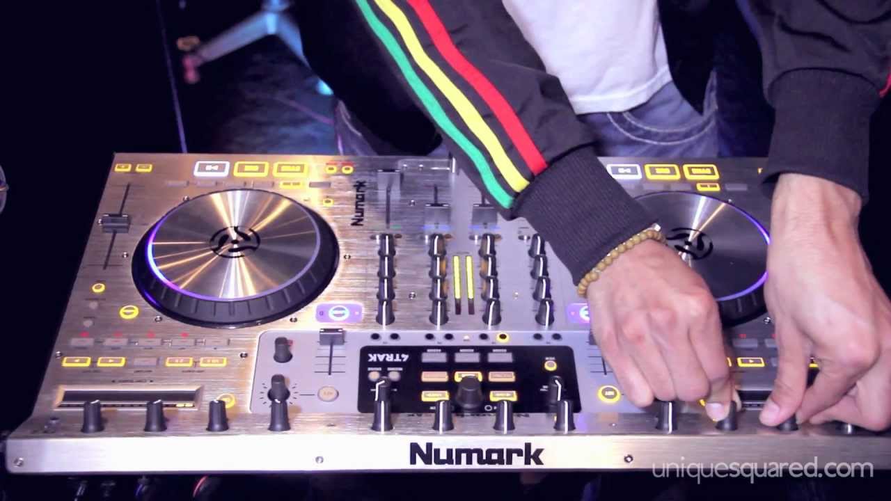 Numark 4TRAK Brief Overview and Demo at SXSW (with Felix) | UniqueSquared Mobile Studio
