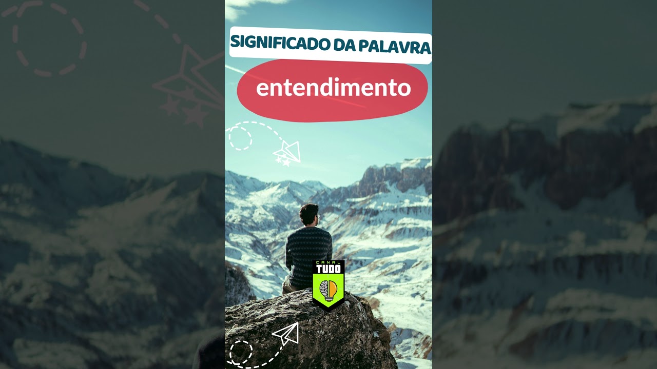 Significado da palavra entendimento #linguaportuguesa  #gramatica #substantivo #pronomes #portugu&ecirc;s
