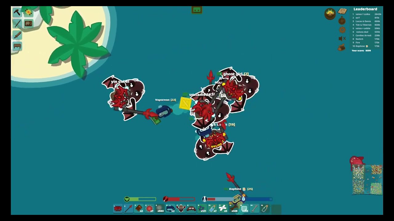 Starve.io - killing 7.5kk million + kills