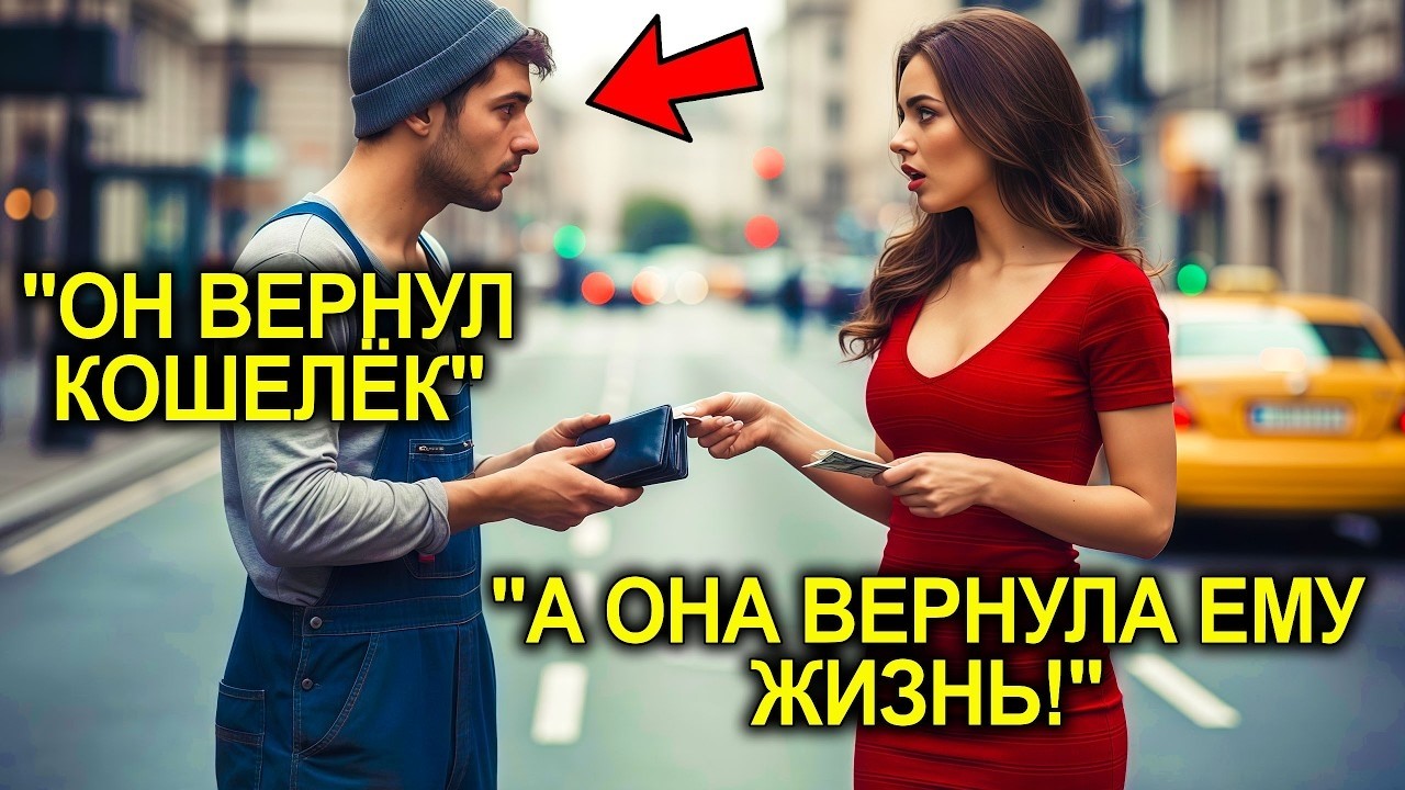 ВЕРНУТЬ Или ОСТАВИТЬ Себе   Бедный Механик НАХОДИТ Чужой Кошелёк, И Делает ПРАВИЛЬНОЕ Решение