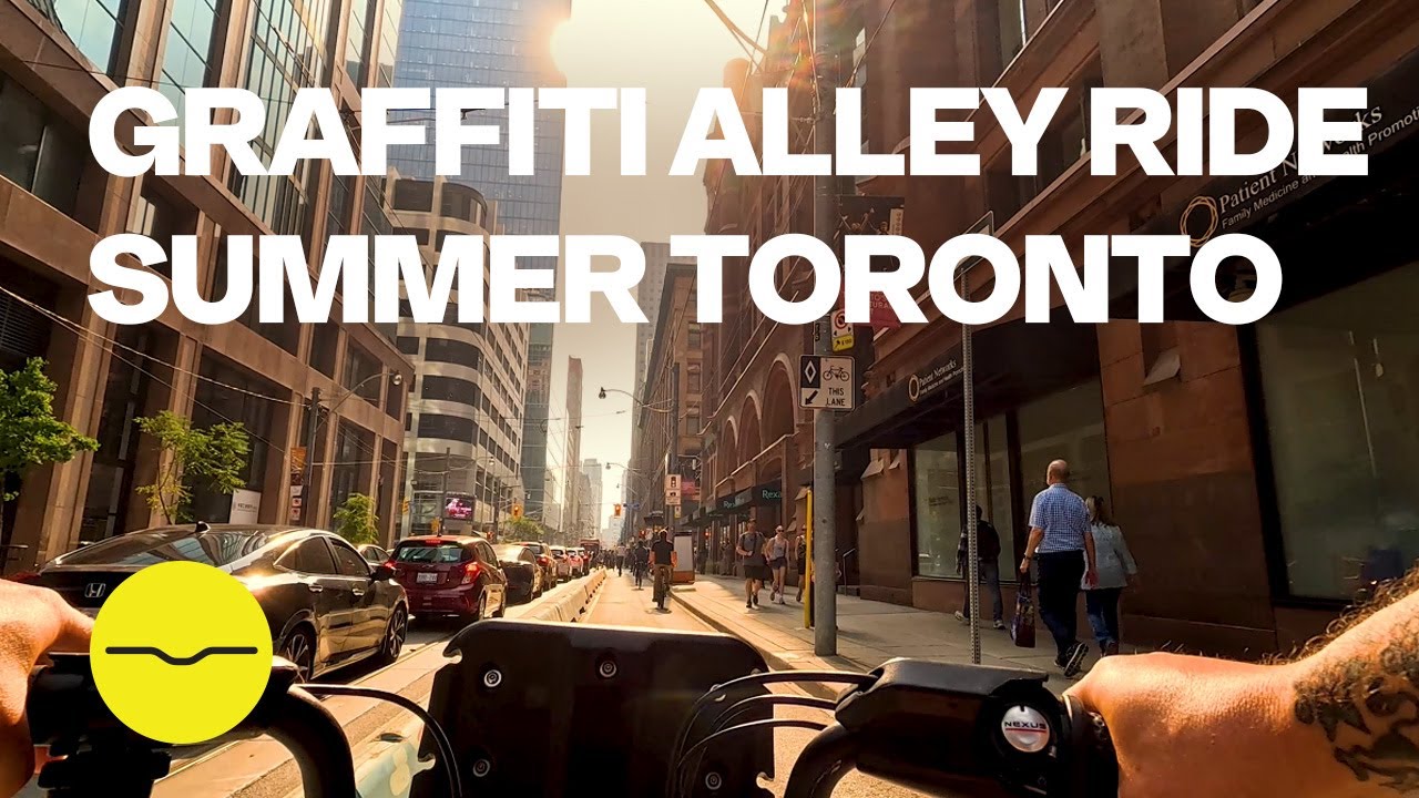 Toronto’s Colorful Summer Streets - Distillery District, Graffiti Alley, Kensington Market