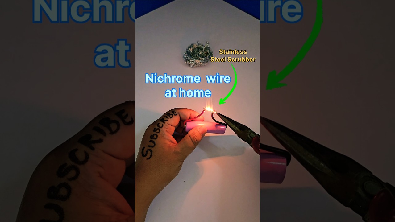 How to get Nichrome wire at home 😱 DIY 