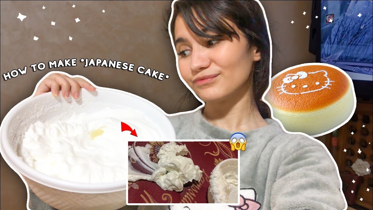 صايبت الكيكة اليابانية ، طاح ليا كلشي | I MADE JAPANESE CAKE