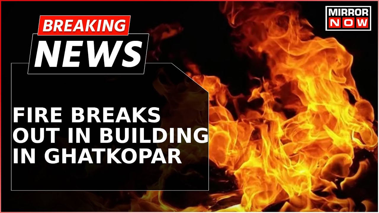 Fire Engulfs Ghatkopar Building: 13 Injured, 90 Rescued in Mumbai Blaze | Breaking News