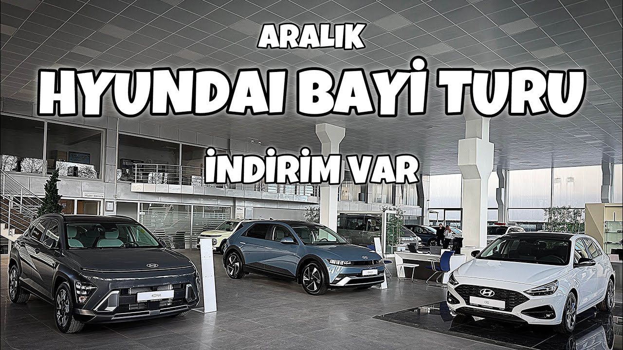 Hyundai Bayi Turu Yıl Sonu İndirimi Başladı 