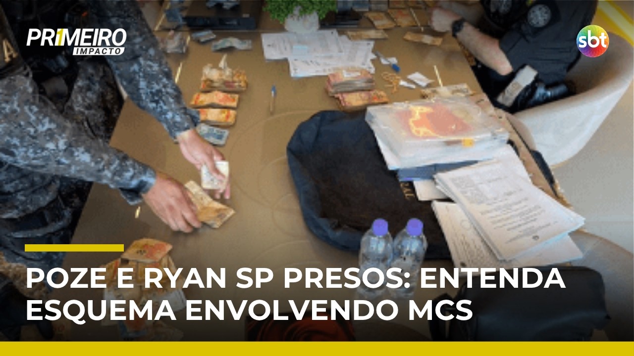 MCs Ryan e Poze presos: entenda esquema criminoso, segundo a PF | #PrimeiroImpacto