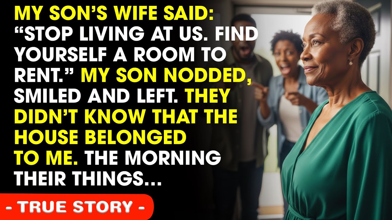 My Son’s Wife Kicked Me Out of My Own House — and My Son Chose to Stay Silent